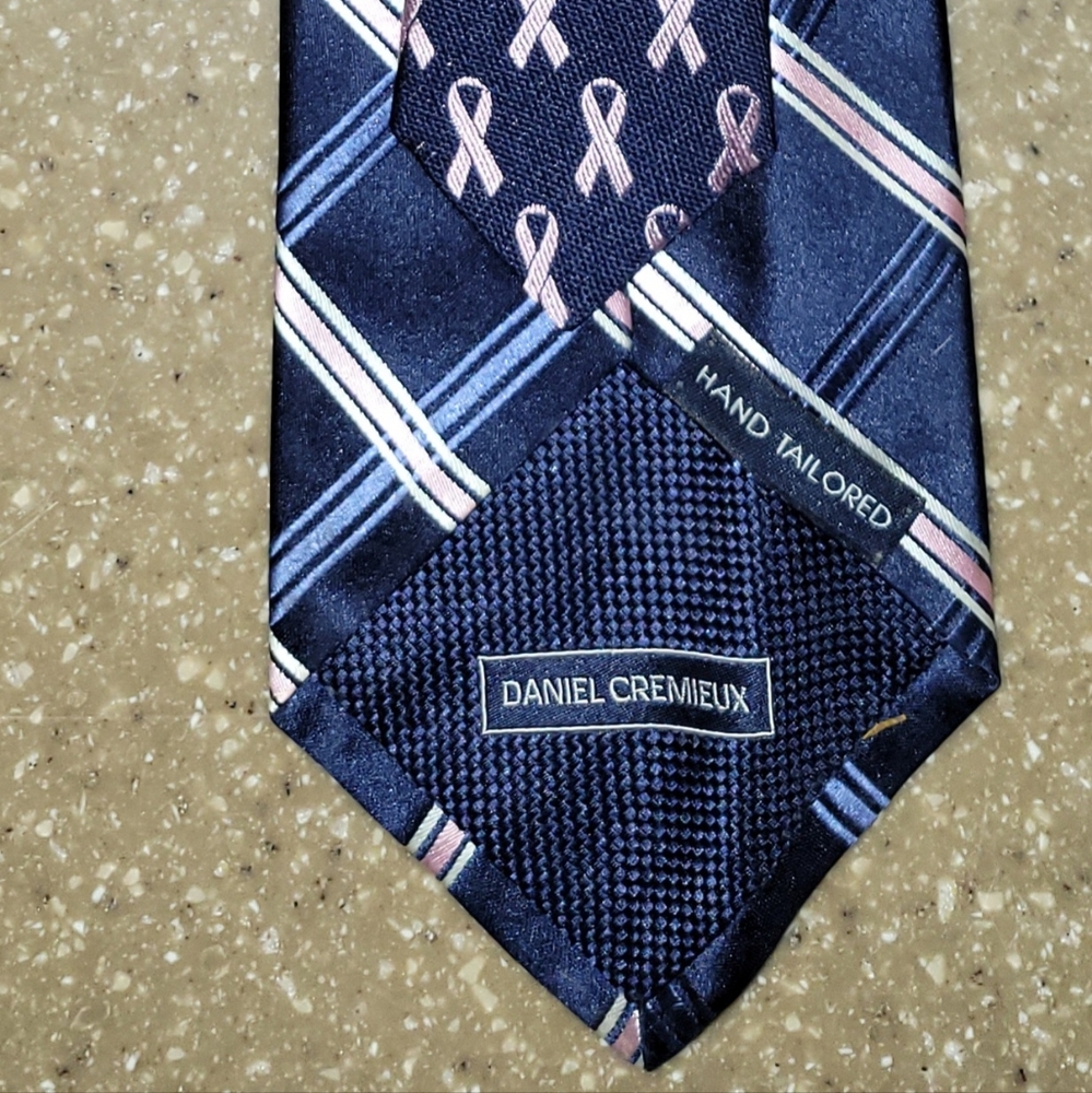 Breast Cancer awareness tie